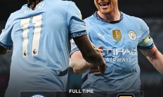 曼城1-0狼队：各项赛事迎来9场不败，英超排名已来到第三位